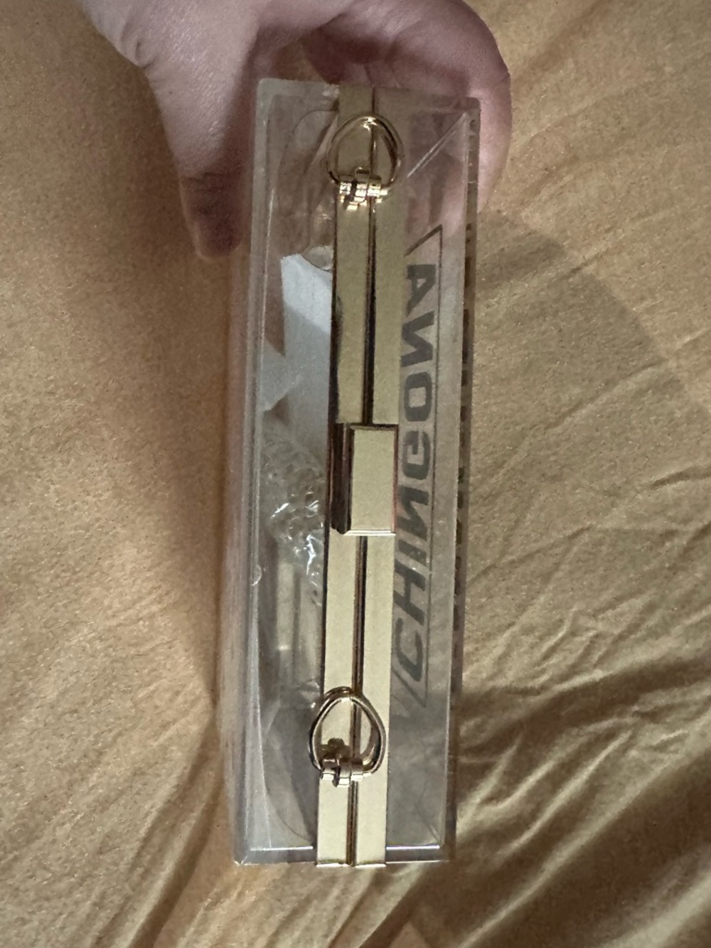 Clear Acrylic Clutch View 3